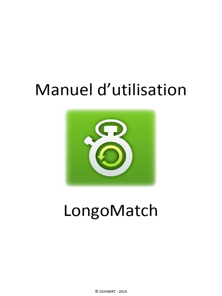 Manuel d'utilisation de LongoMatch | PDF