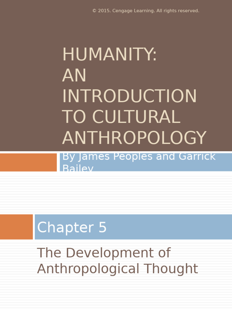 Evolution of Cultural Anthropology | PDF | Anthropology | Knowledge