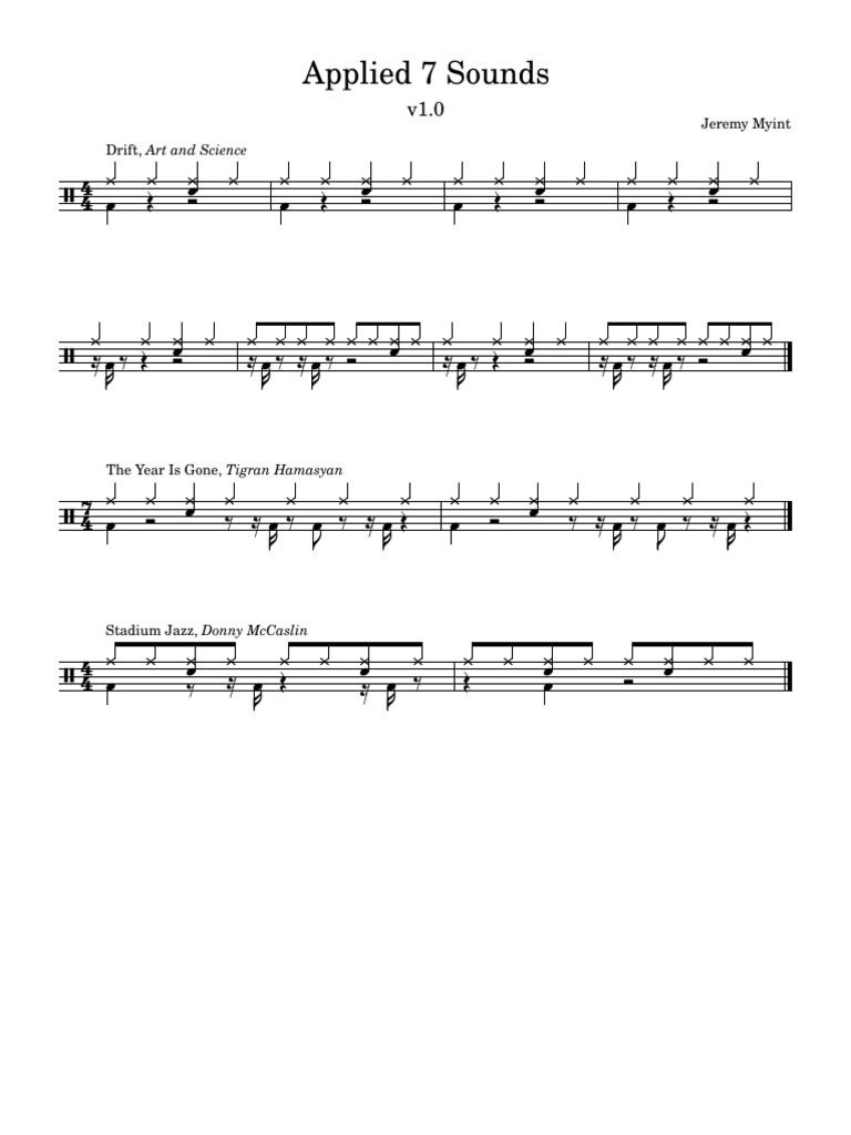Applied 7 Sounds | PDF