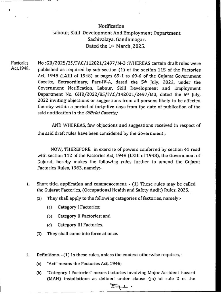 Safety Audit Notification | PDF