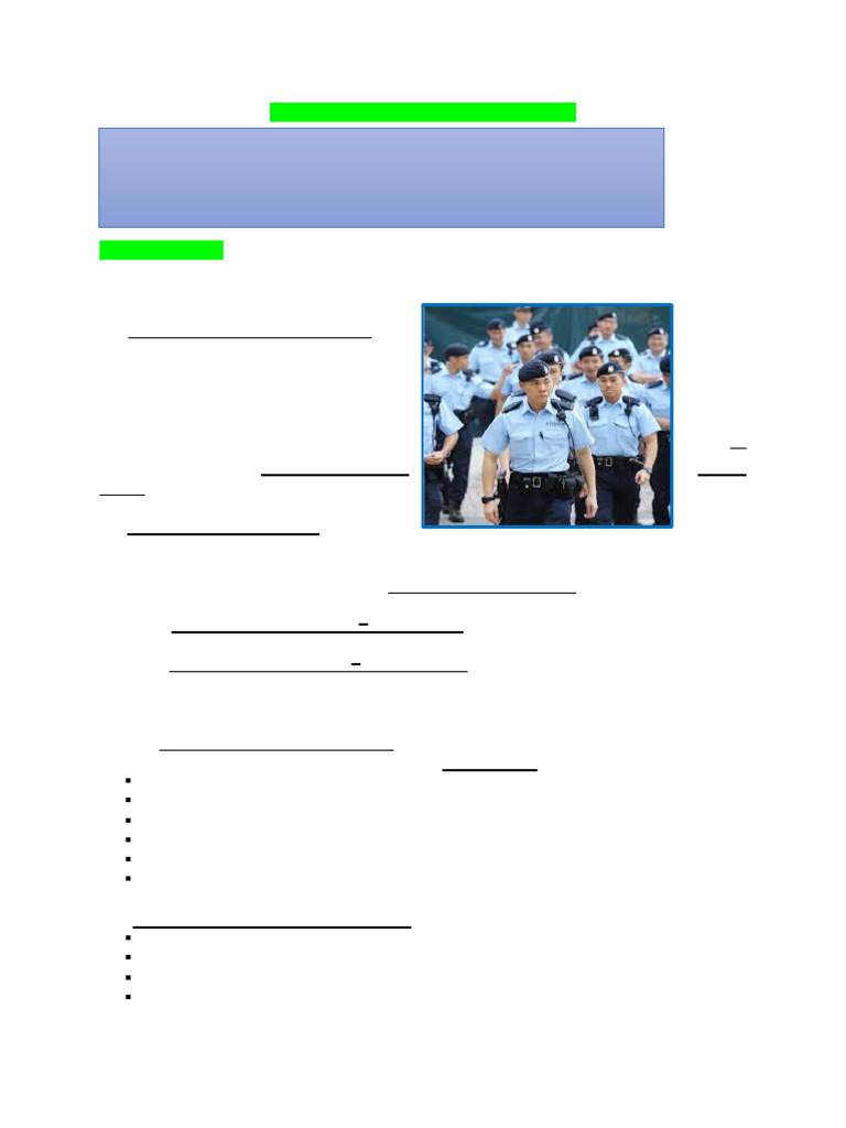 LESSON MODULE WEEK 13 LEA2 | PDF | National Security | Law Enforcement