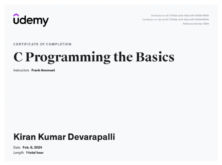 C Programming Basics | PDF