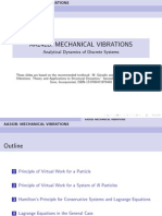 Aa242B: Mechanical Vibrations: Analytical Dynamics of Discrete Systems