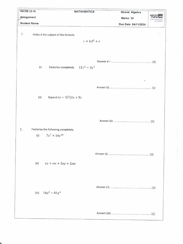 Math | PDF