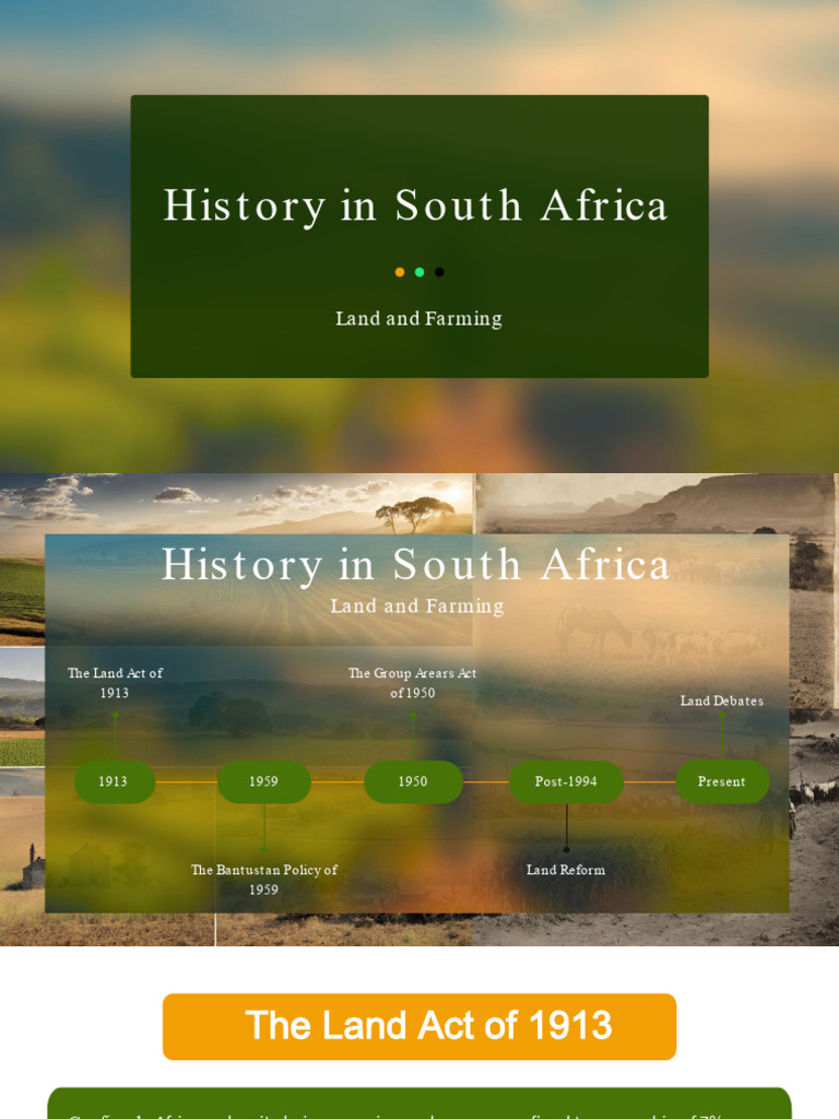 South Africa's Land Reform History | PDF | Apartheid | Land Reform