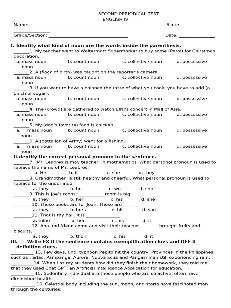 English 4 pdf noun linguistic typology