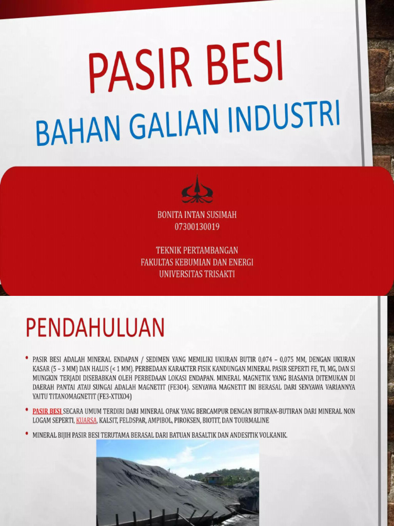 Pasir Besi | PDF
