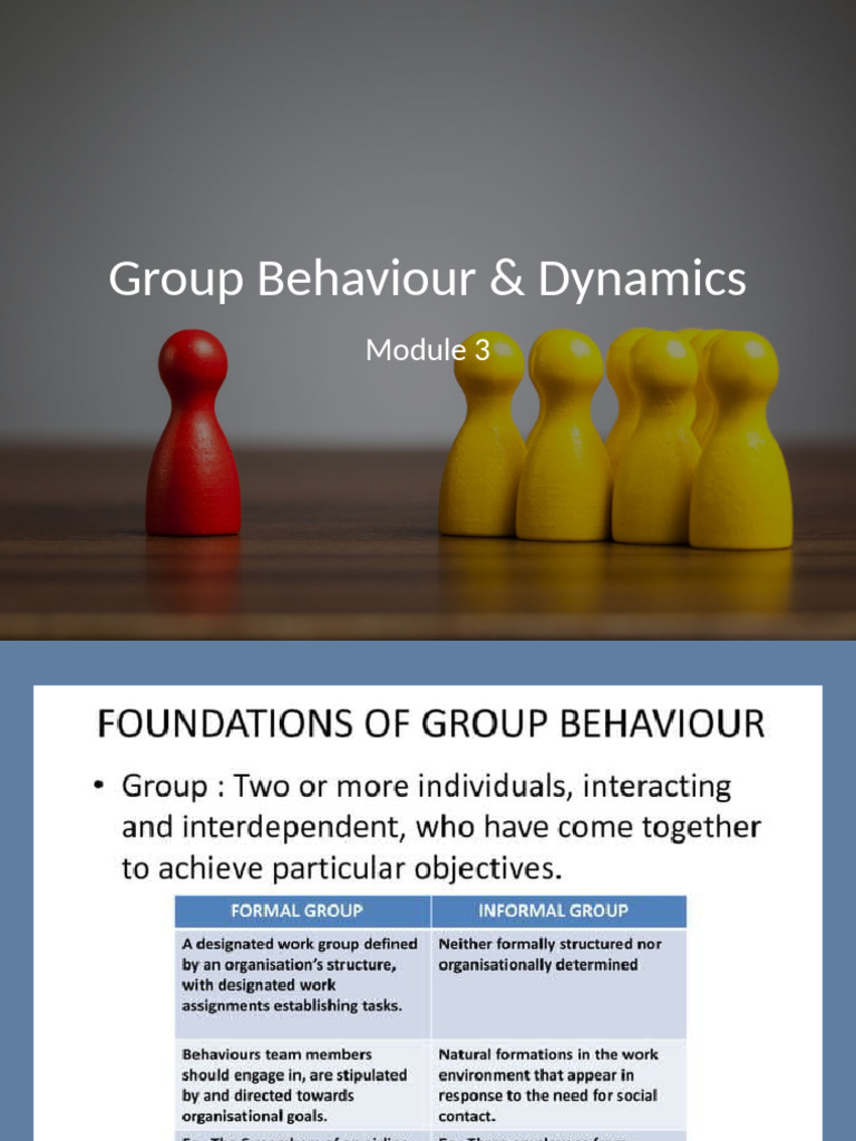 OB Module 3 | PDF