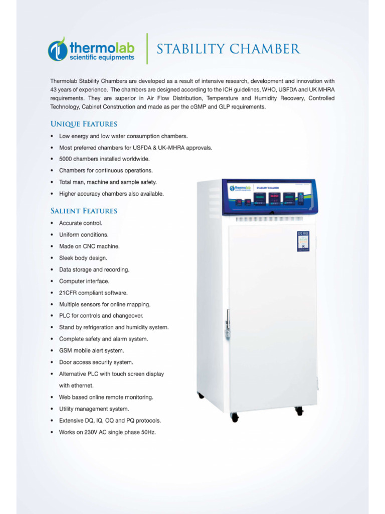Stability Chamber DJA Info | PDF