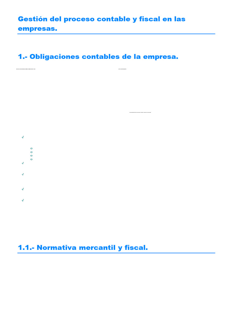 Gestión Contable y Fiscal Empresarial | PDF | Contabilidad | Estado de ...