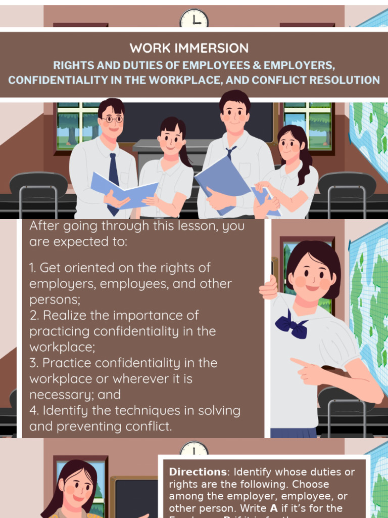 Duties and Rights in Workplace Safety | PDF | Employment | Confidentiality