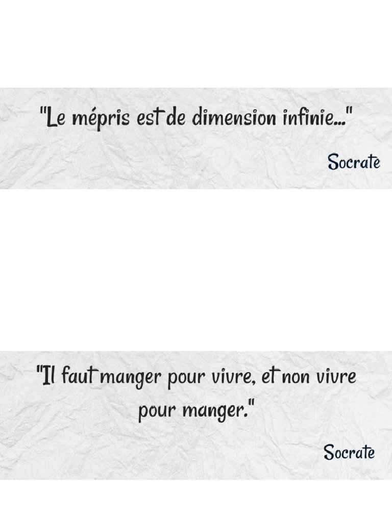 Citations De Socrate Pdf