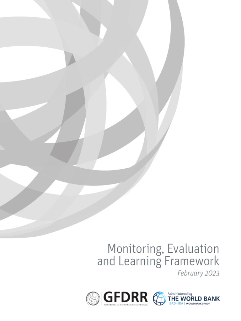 Monitoring, Evaluation and Learning Framework | PDF | Climate ...