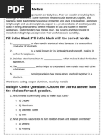 A question of science 8冊 8 Science (Super Quiz) Formatted Sample Test Ans Key | PDF