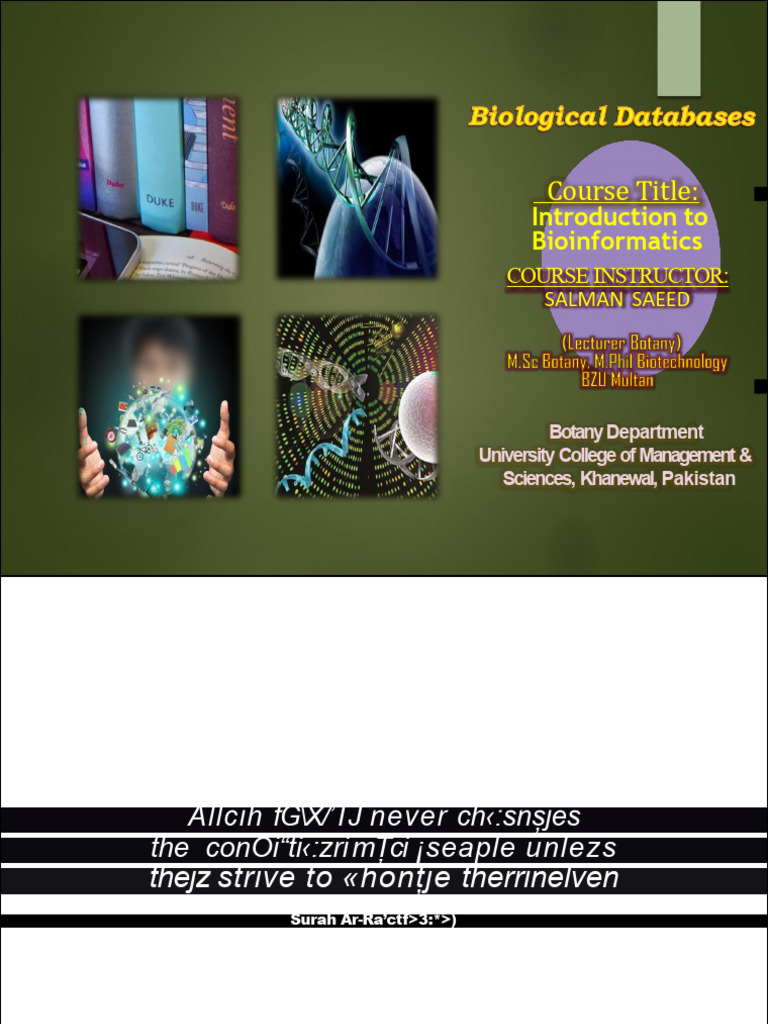 Biological Information On Artificial Intelligence | PDF | Genetics ...