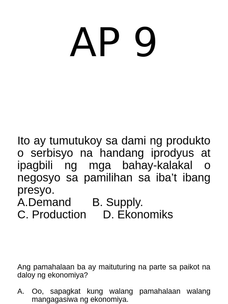 Ap 9 | PDF