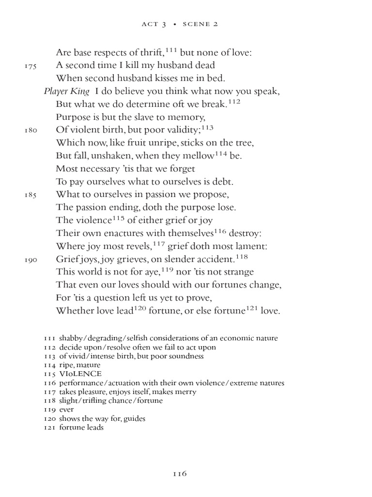 Hamlet's Reflection on Love and Fate | PDF | Hamlet