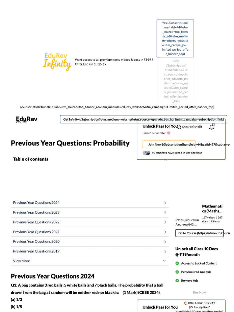 Maths 15 | PDF