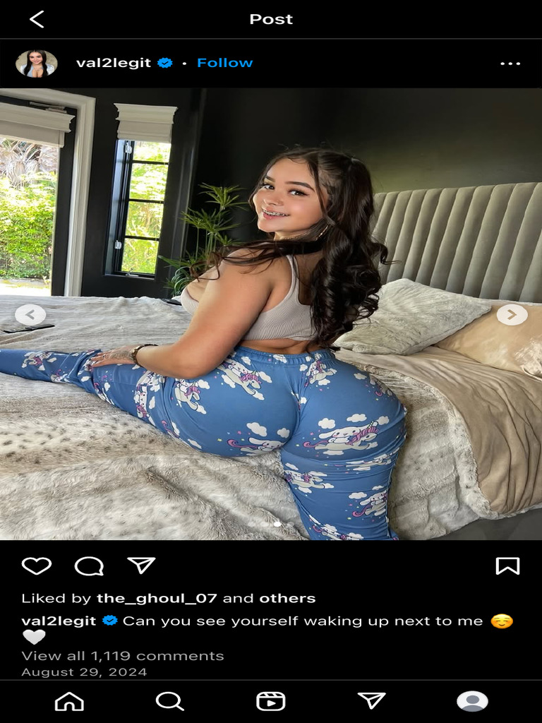 Valarie Ruvalcaba Can You See Yourself Waking Up Next To Me ? Instagram