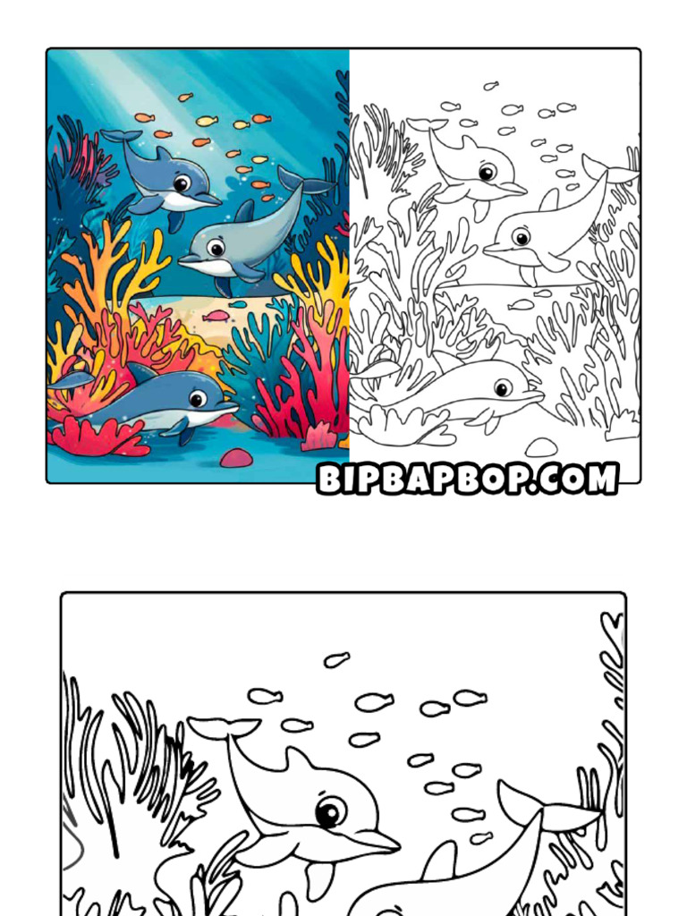 dolphin-family-coloring-page-letter | PDF