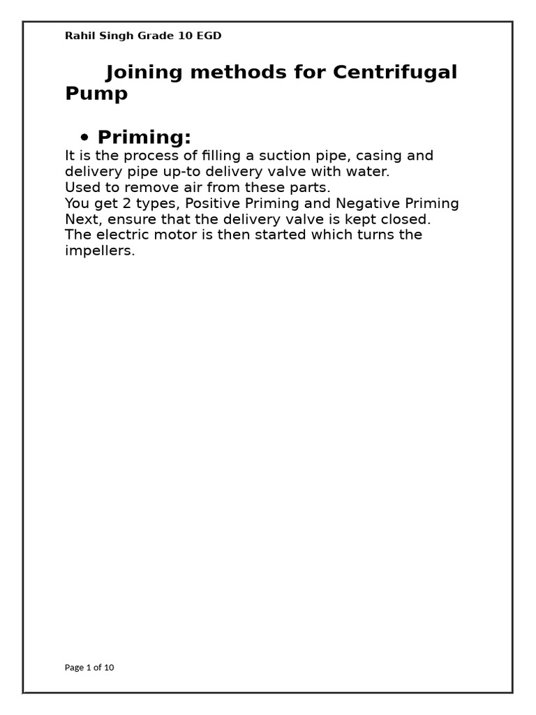 Centrifugal Pump Research | PDF | Pump | Continuum Mechanics