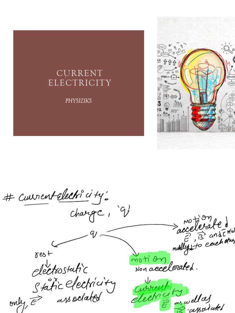 Complete Current Electricity PDF Notes | PDF