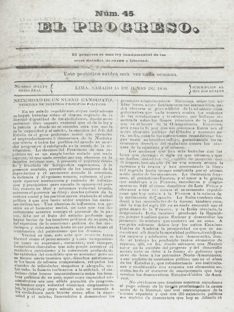 El Progreso N° 45 | PDF