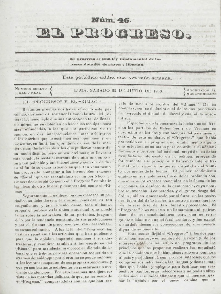 El Progreso N° 46 | PDF