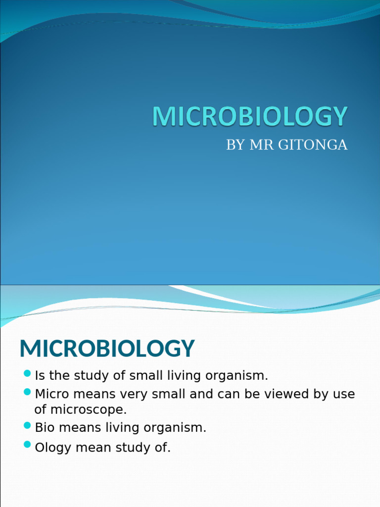 Microbiology Note 1 | PDF | Staining | Virus