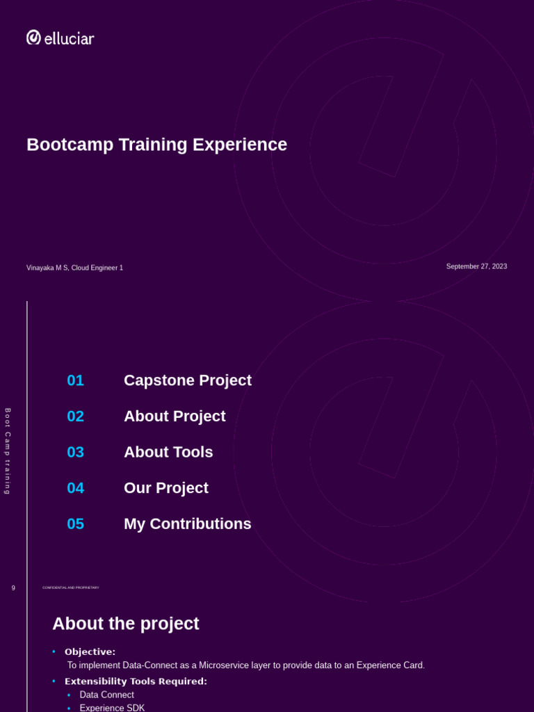 Bootcamp Project Overview and Insights | PDF | Intangible Asset ...