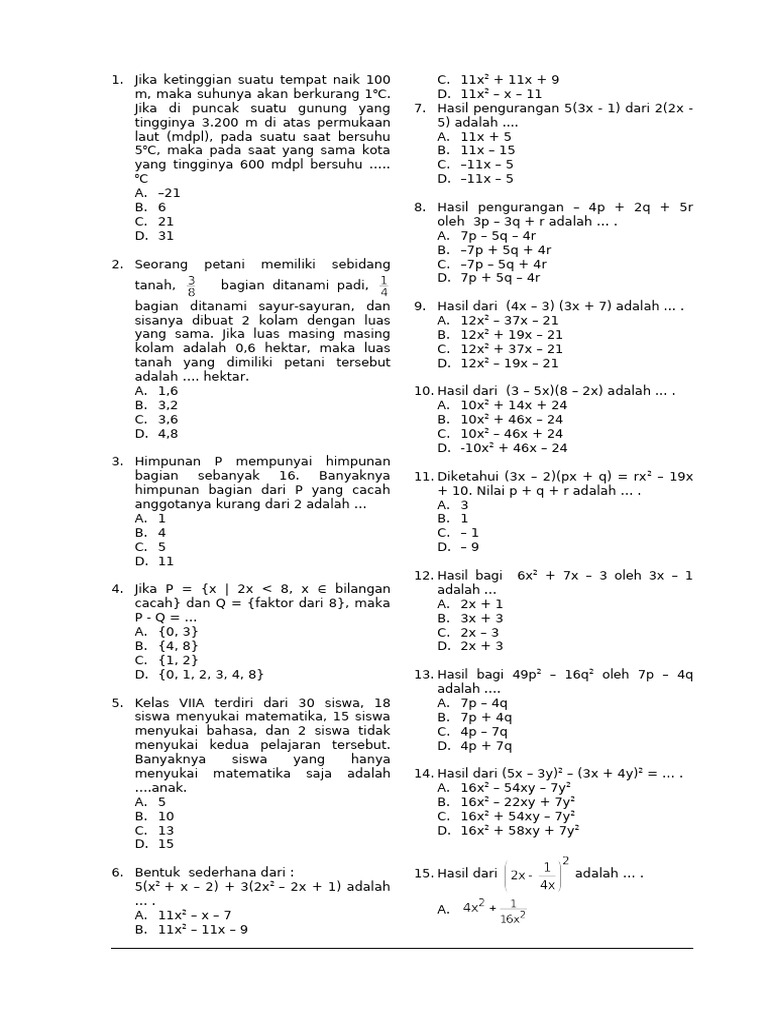 Mat | PDF