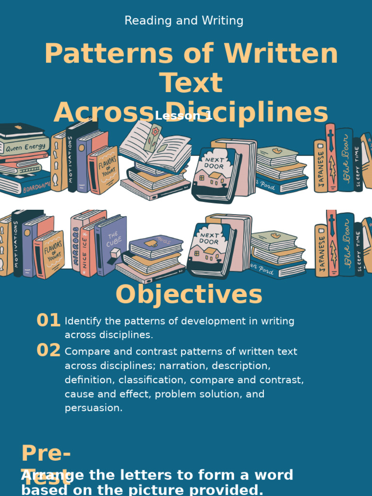 Patterns of Written Text Explained | PDF | Narration | Climate Change