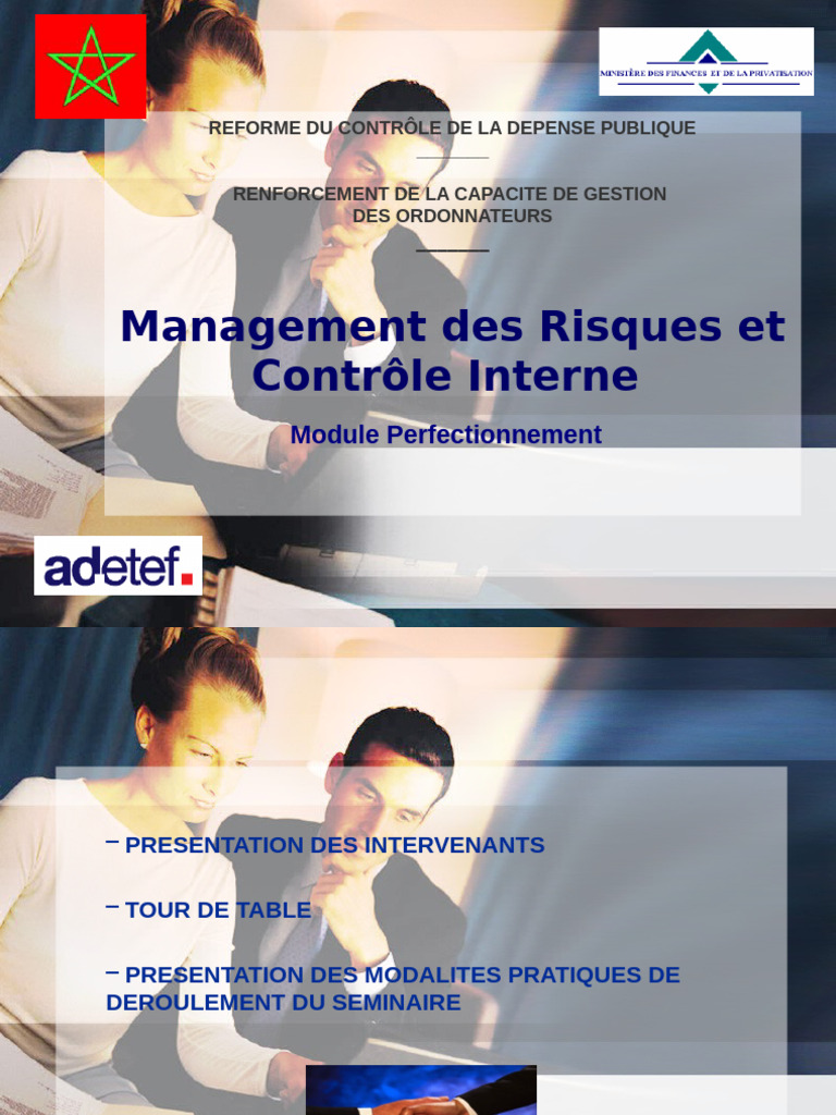 Réforme du Contrôle de Dépense Publique | PDF | Contrôle interne | Risque