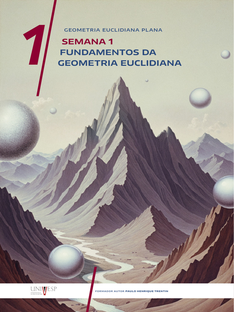 Fundamentos da Geometria Euclidiana | PDF | Linha (Geometria) | Geometria