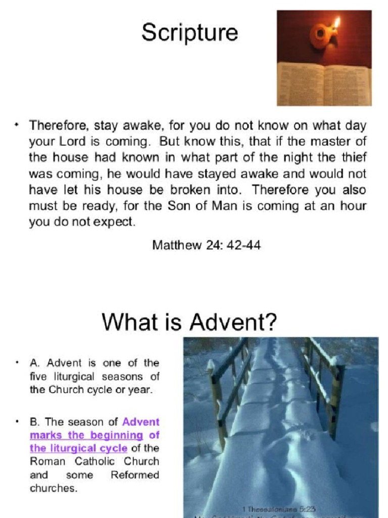 Advent | PDF