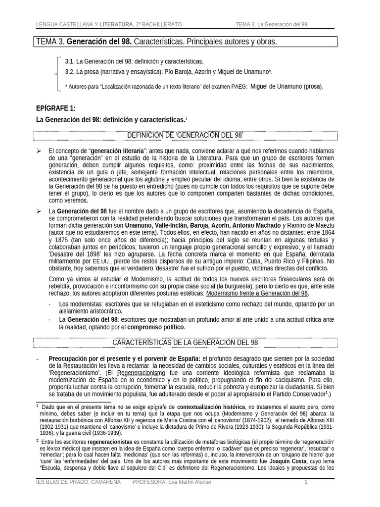 Textos Polémicos de la Generación del 98 | PDF | Novelas | Ensayos
