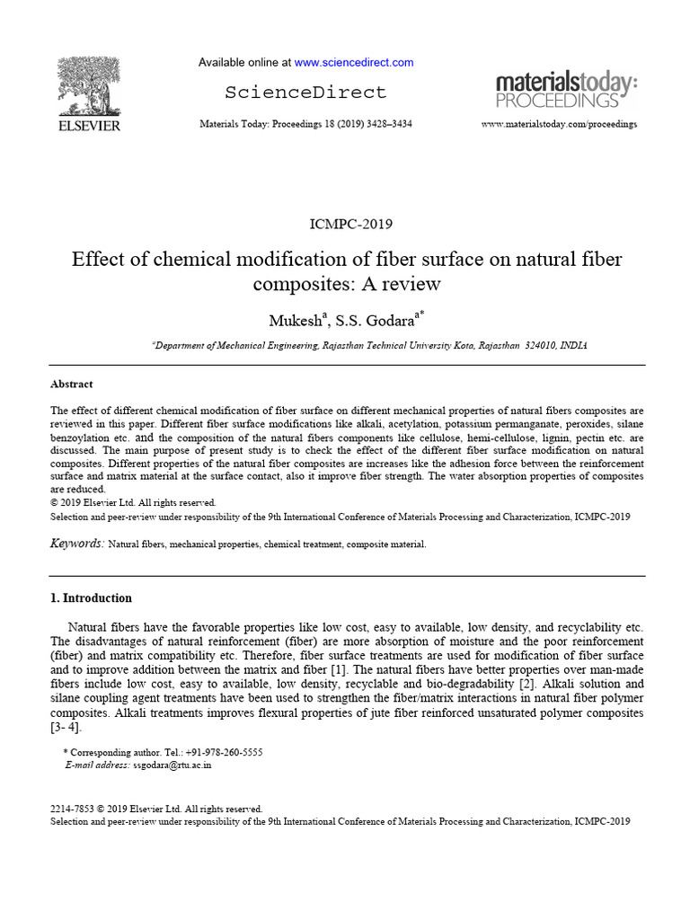 1 s2.0 S2214785319324496 Main | PDF | Composite Material | Cellulose