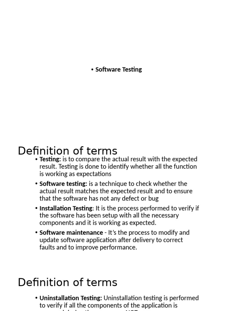Software Testing | PDF | Software Testing | Software