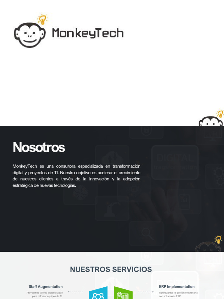 Transformación Digital con MonkeyTech | PDF