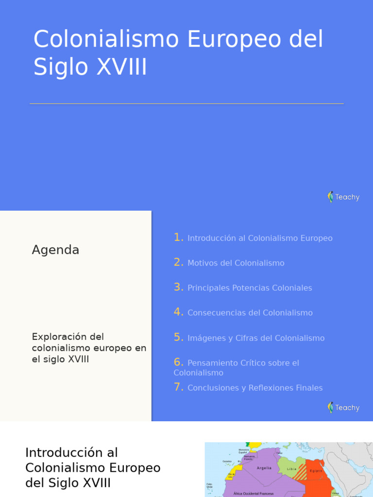 Colonialismo Europeo en el Siglo XVIII | PDF | Colonialismo | Europa