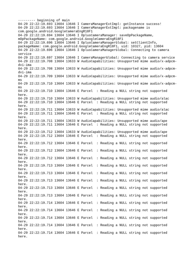 Logcat 1714404139522 | PDF | Computer Engineering | System Software