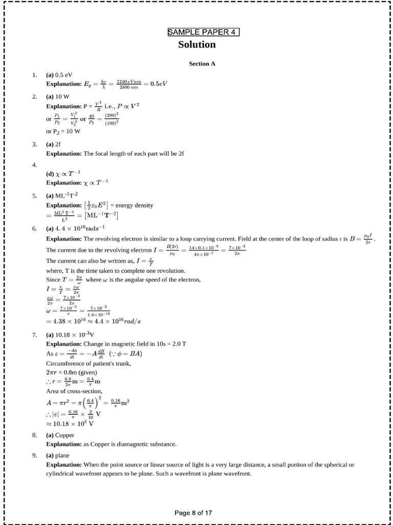 Solutions 4 | PDF