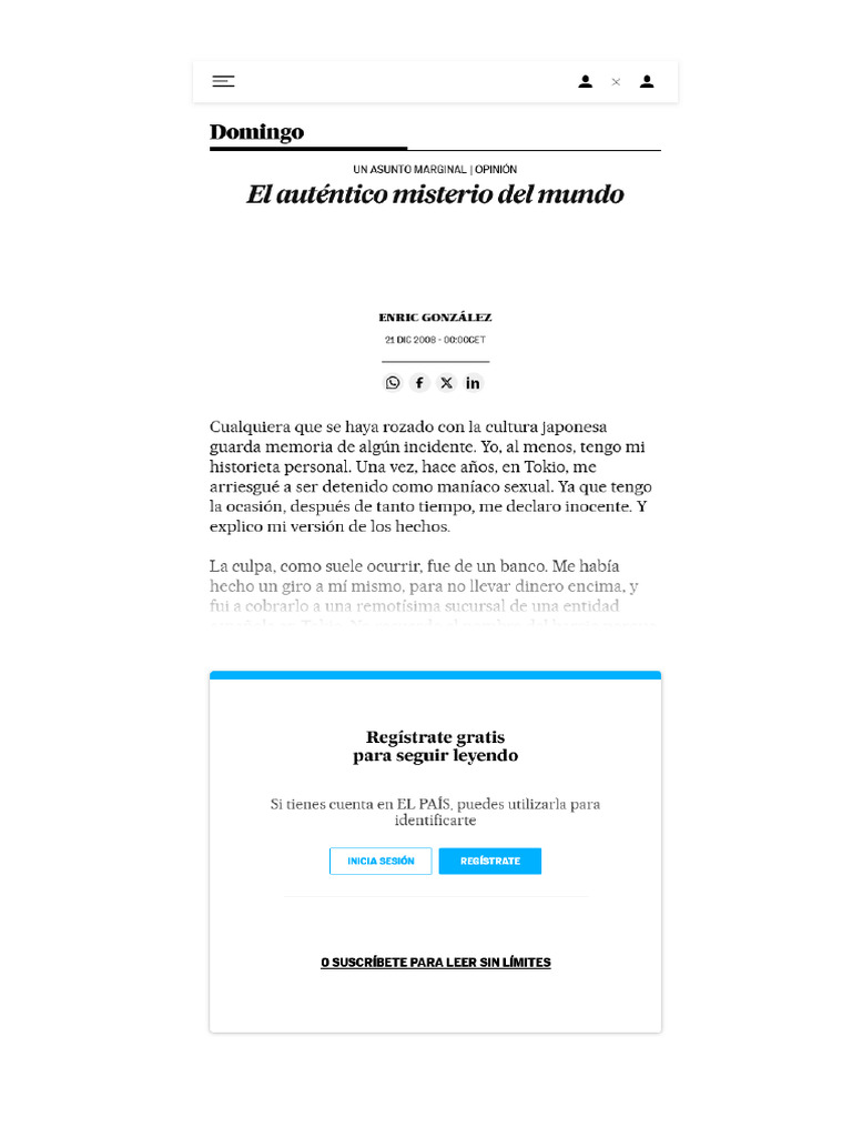El Auténtico Misterio Del Mundo | PDF | Japón