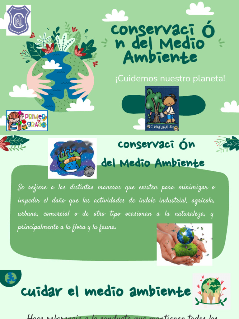 Acciones para Cuidar el Medio Ambiente | PDF | Entorno natural ...