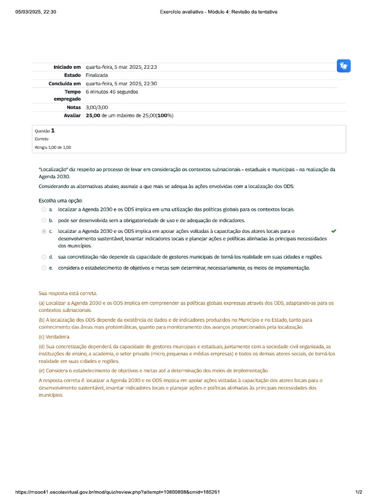 Teste Modulo 4 | PDF