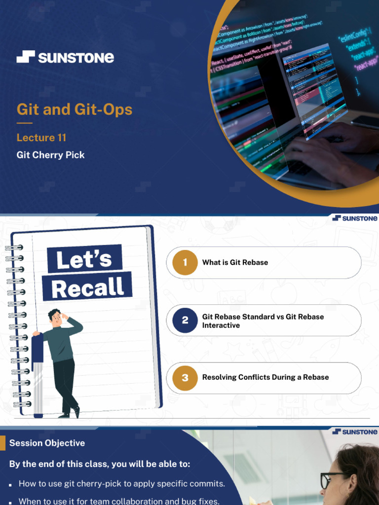 Lecture 11 - Git Cherry-Pick-1720255573869 | PDF | Software | Computer ...