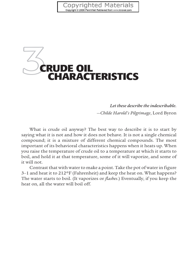 Crude Oil Pdf Petroleum Kerosene