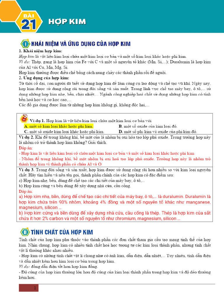 Bai 21 Hop Kim Gvdocx - 1600 - PDF - Gdrive.vip | PDF
