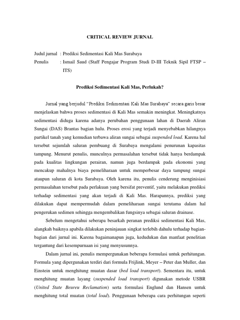 Critical Review Jurnal PDF