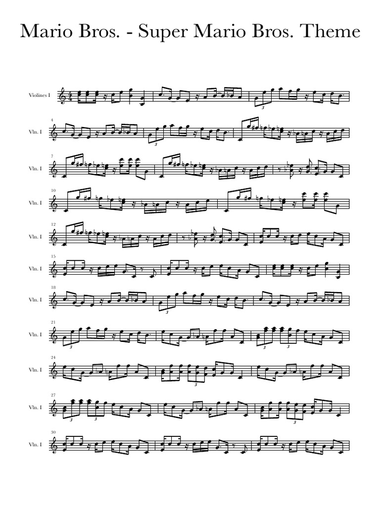 Mario Bros | PDF